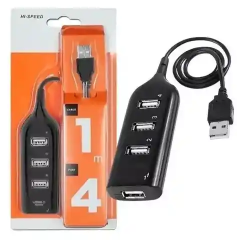 Multipuertos Extensión Usb 4 Puertos 2.0 Hub