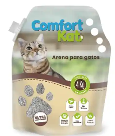 Arena Para Gato Comfort Kat Por 4kg