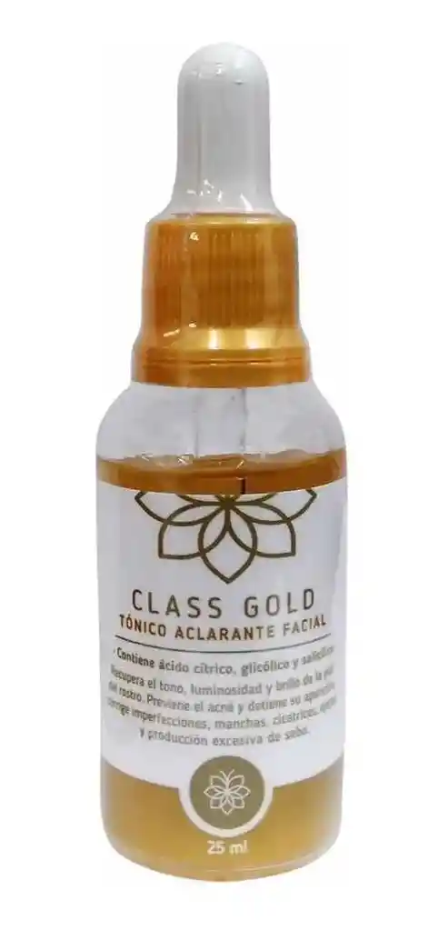  Tonico Aclarante Facial CLASS GOLD 25Ml 