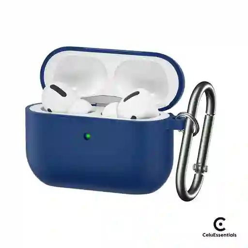 Estuche Airpods Pro Azul Oscuro