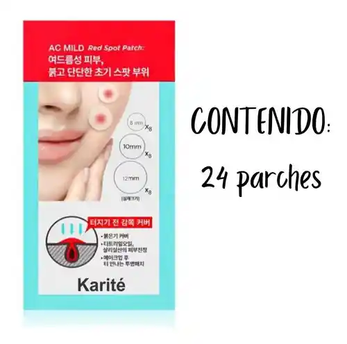 Parches Antiacne X24 Karite