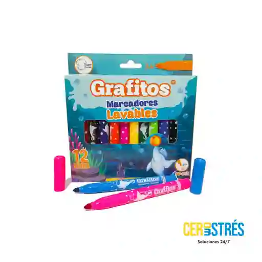 Marcadores Lavables Grafitos