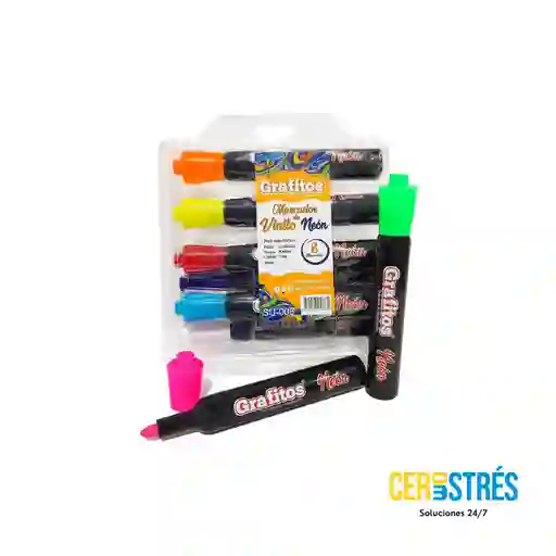 Marcadores Neon Grafitos