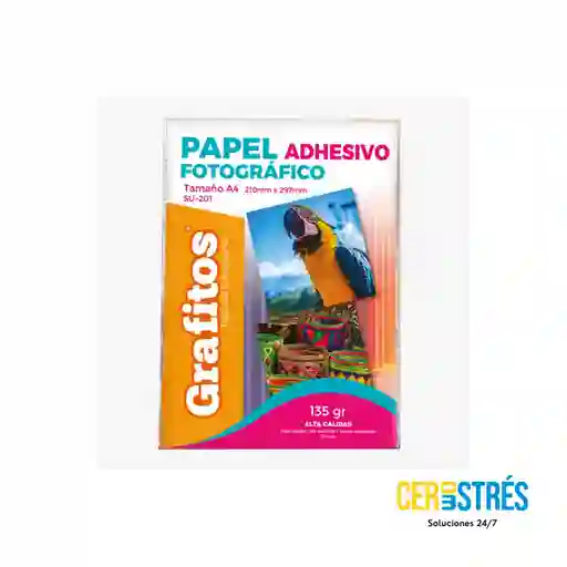 Papel Fotográfico Adhesivo X 20h