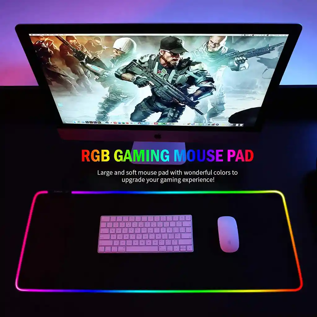 Alfombrilla / Mouse Pad Iluminación Rgb Xl