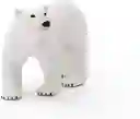 Figura De Animales Oso Polar Coleccionable Pintado A Mano