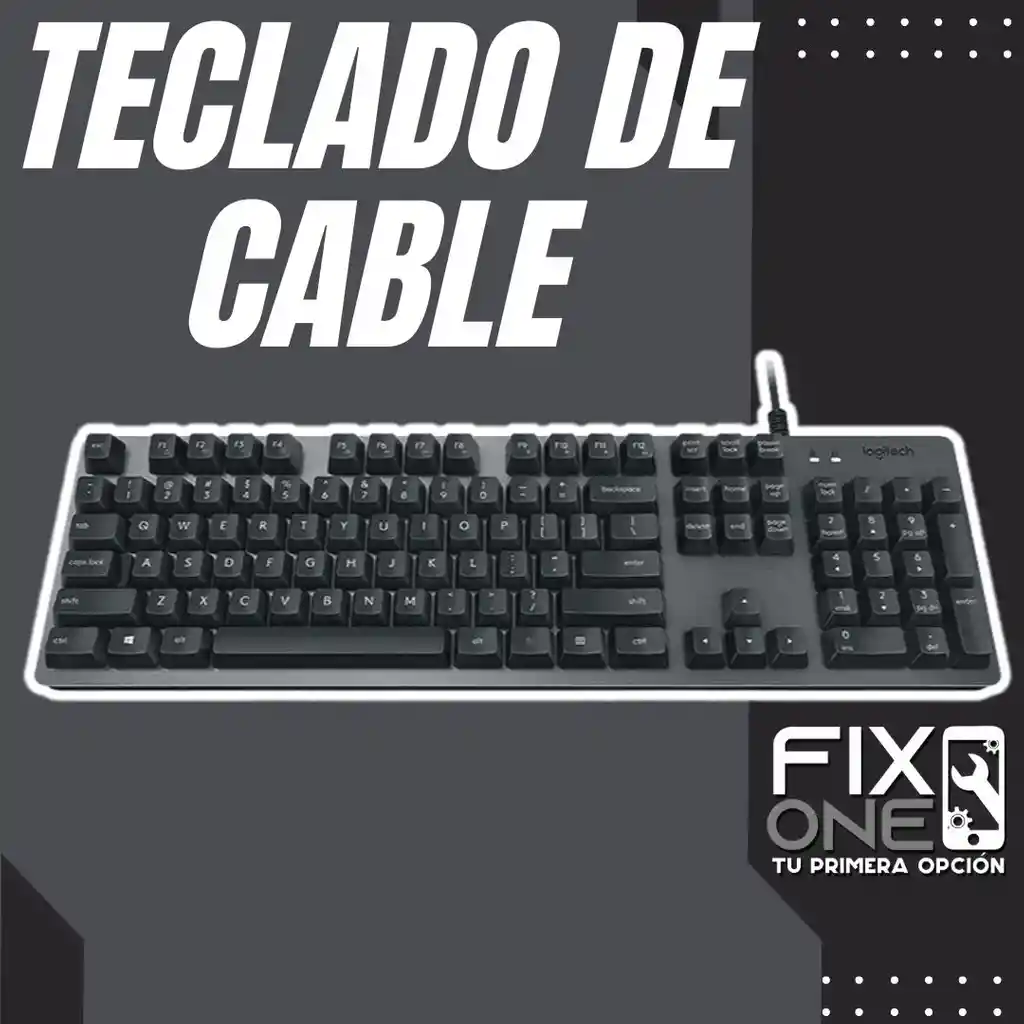 Teclado De Cable Usb