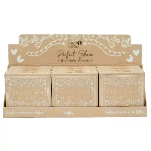  Kit X 4 Iluminadores  TRENDY  Perfect Shine 