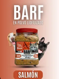 Dieta Barf Alimento Para Perro Liofilizado Barf Para Perro Salmon 500 Gr