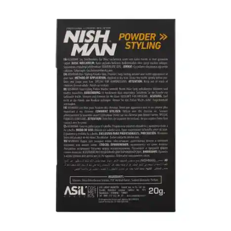 Cera En Polvo Voluminizador Nishman P1 Light Control