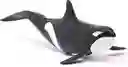 Figura De Animales Ballena Orca Coleccionable Pintado A Mano