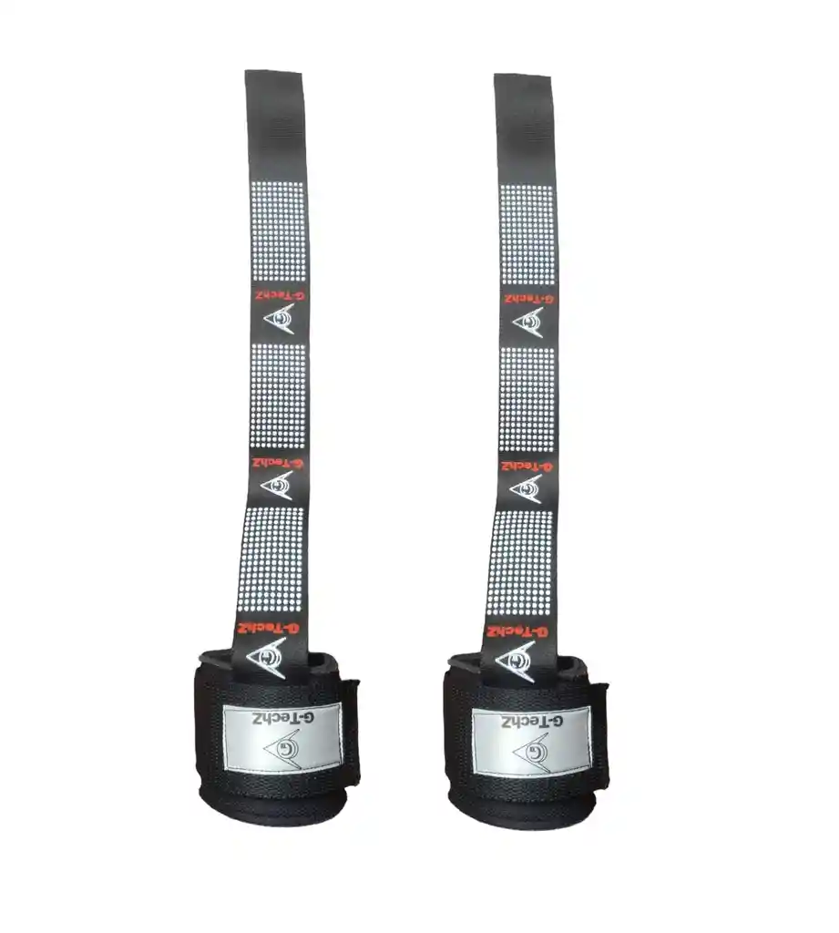 Correas Lifting Straps Levantamiento Pesas 1par Antideslizan Gtechz