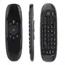 Control Smart Tv Air Mouse Teclado Luces Rgb Recargable Usb