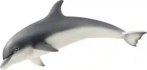 Figura De Animales Delfín Coleccionable Pintado A Mano
