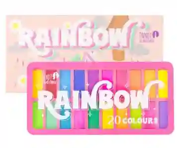 Sombras Rainbow Colores Neón Trendy