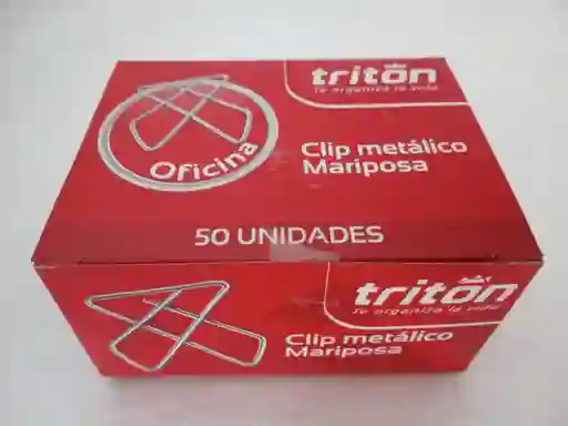 Clip Metalico Mariposa