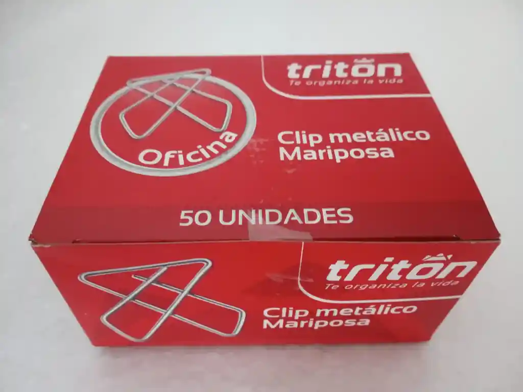 Clip Metalico Mariposa