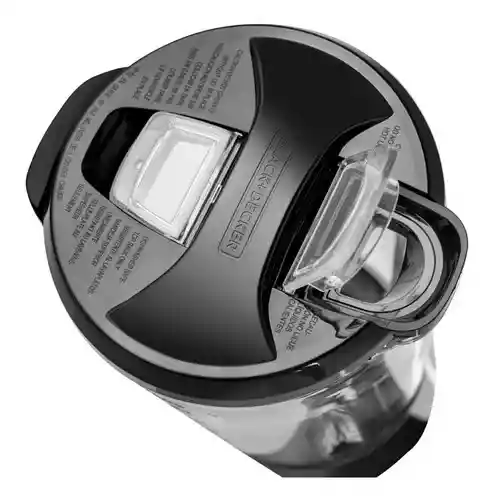 Licuadora Black+decker Durapro Blbd210g 1.24 L Negra Con Vaso De Vidrio 120v