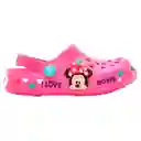 Suecos Zapatos Chancla Minnie Mouse Disney Niñas Rosa