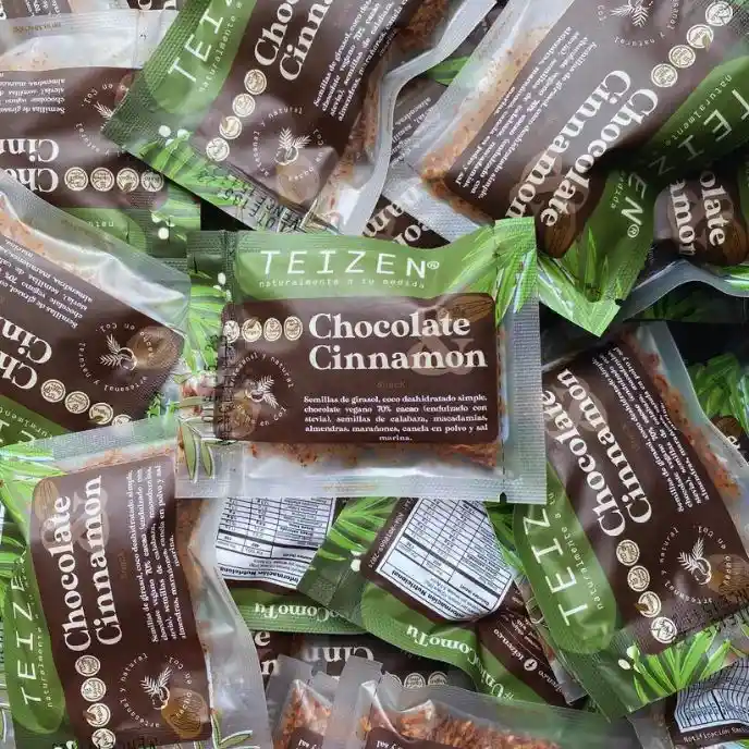 Granola Keto Chocolate Canela X7 - Teizen 350g