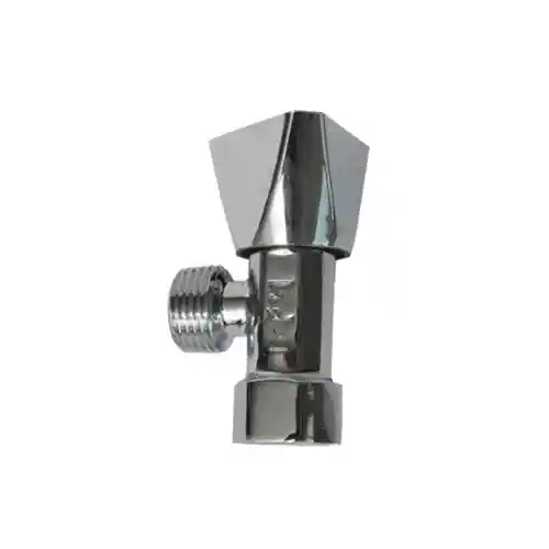 Llave De Regulacion (abasto) Bronce Cromada 1/2''