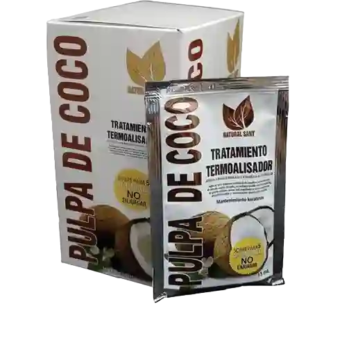 Tratamiento Termoalisador Pulpa De Coco Sachet - Natural Sant X15ml