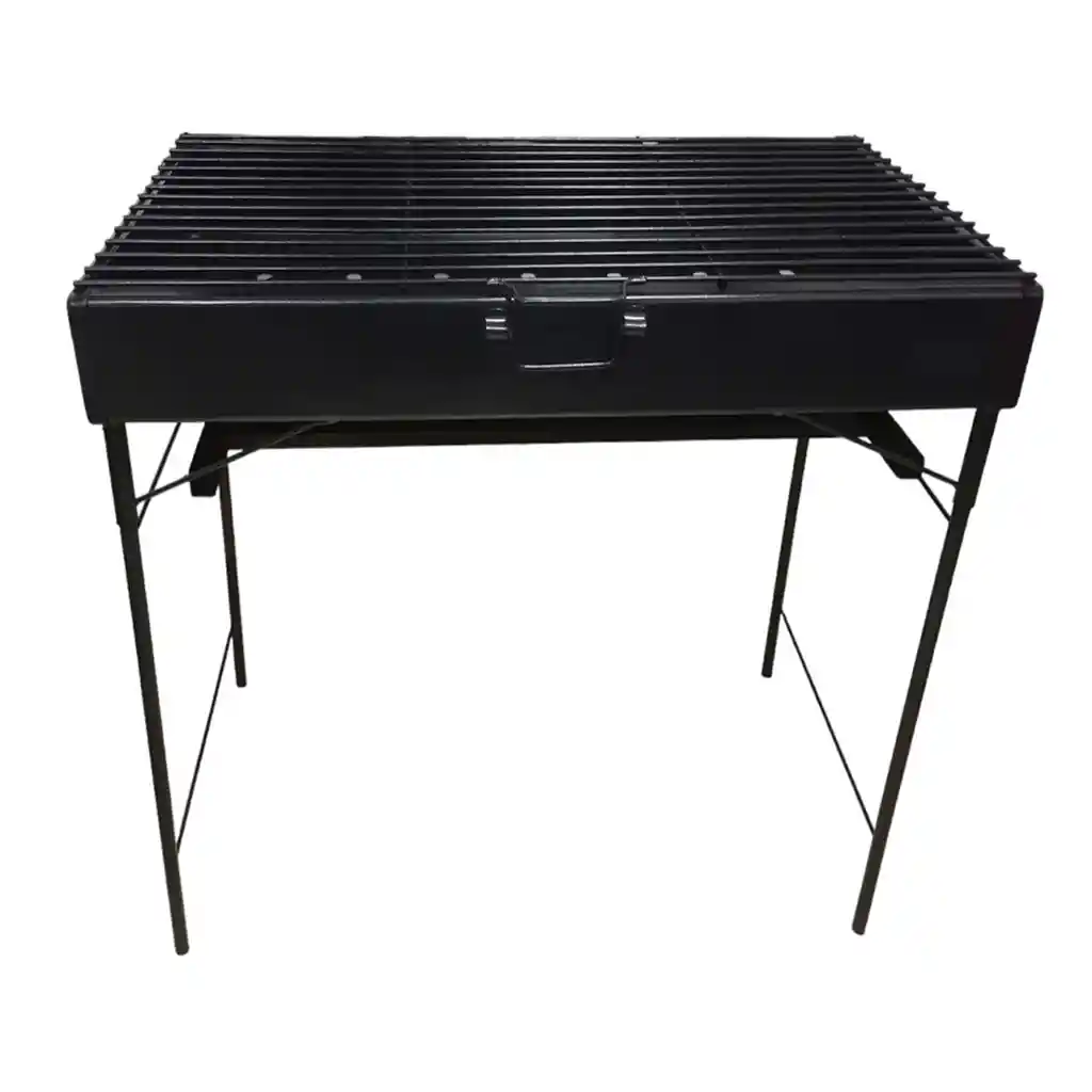 Parrilla Asador De Lujo A Carbon 70x40cm Portatil/desarmable