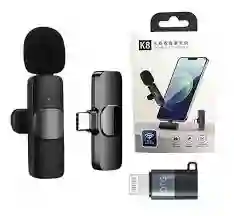 Microfono Wireless Microphone K8 Bluetooth Para Android Y Iphone