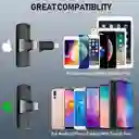  Microfono Para Celular Inalambrico Recargable Tipo C /  iPhone  