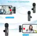  Microfono Para Celular Inalambrico Recargable Tipo C /  iPhone  