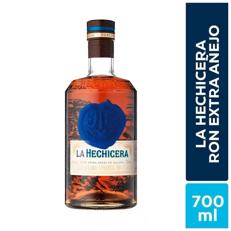 Ron La Hechicera Extra Añejo Botella X 700 M