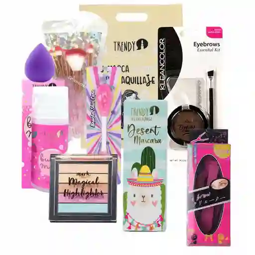 Set Maquillaje Trendy X 8