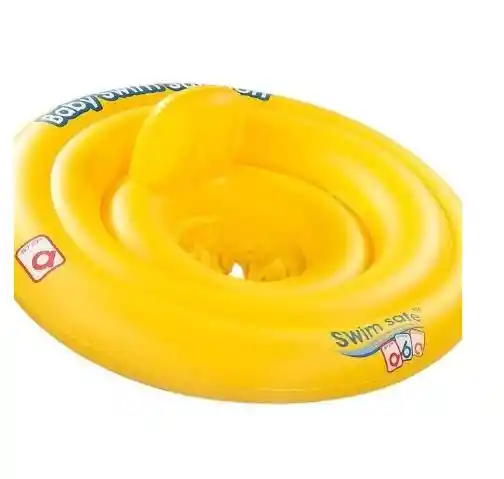 Flotador Para Piscina Asiento Inflable Triple Anillo Para Bebes 69cm