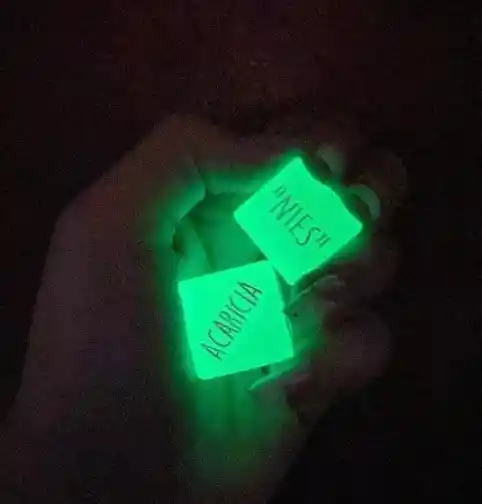 Dados Luminosos De Acciones Lucky One Básico