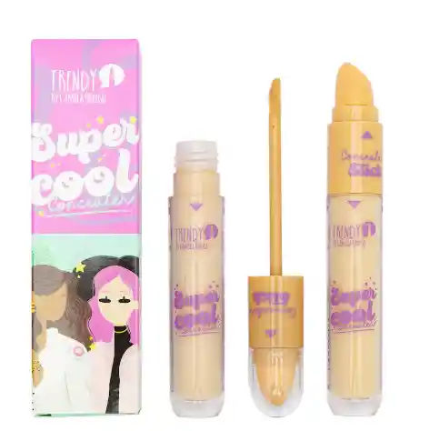  Corrector De Ojeras Doble Super Cool  TRENDY  Tono 06 