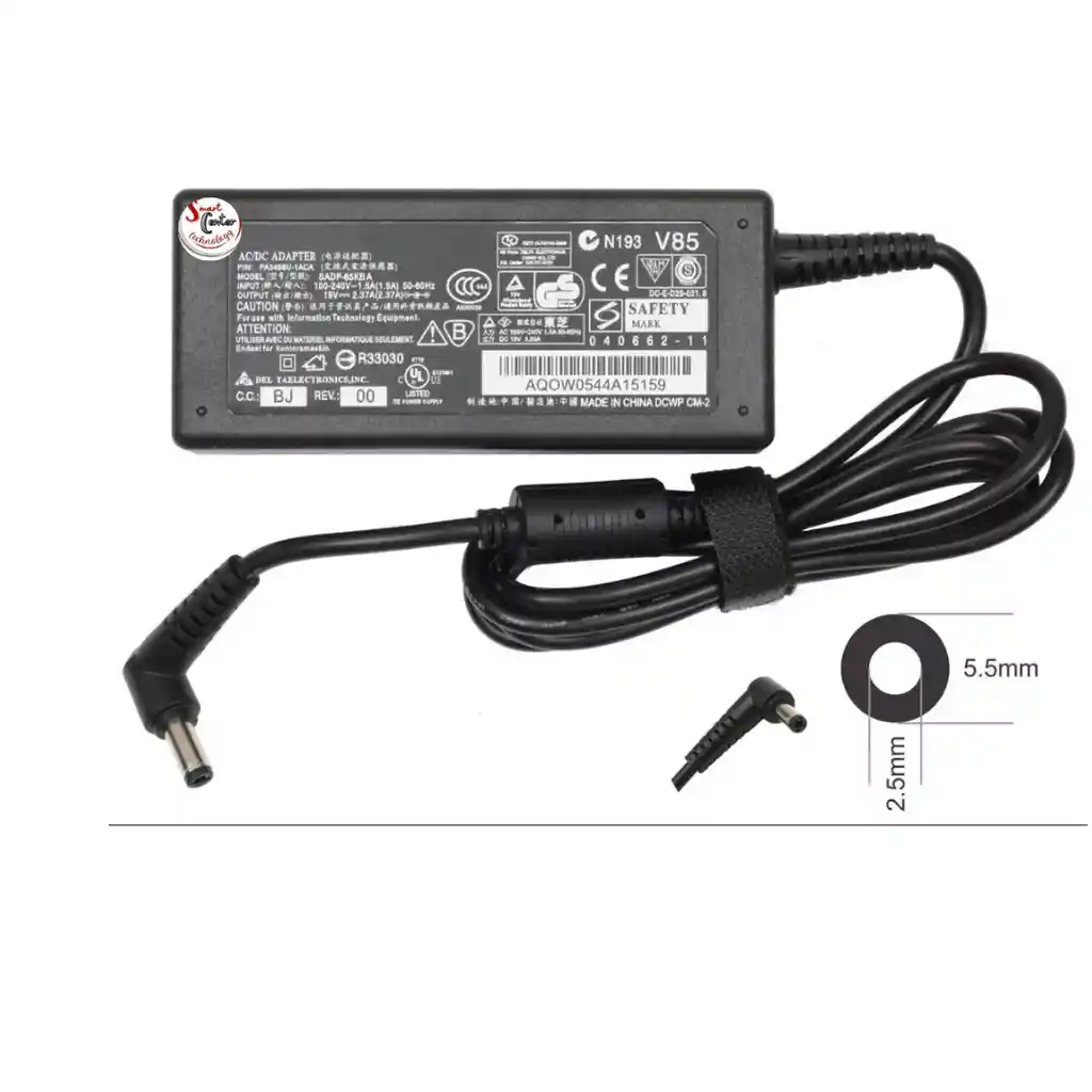 Cargador Para Asus 19v 2.37a 5.5x2.5