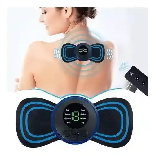 Masajeador Eléctrico Relajante Muscular Recargable