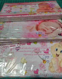 Invitacion Baby Shower Niña X 12