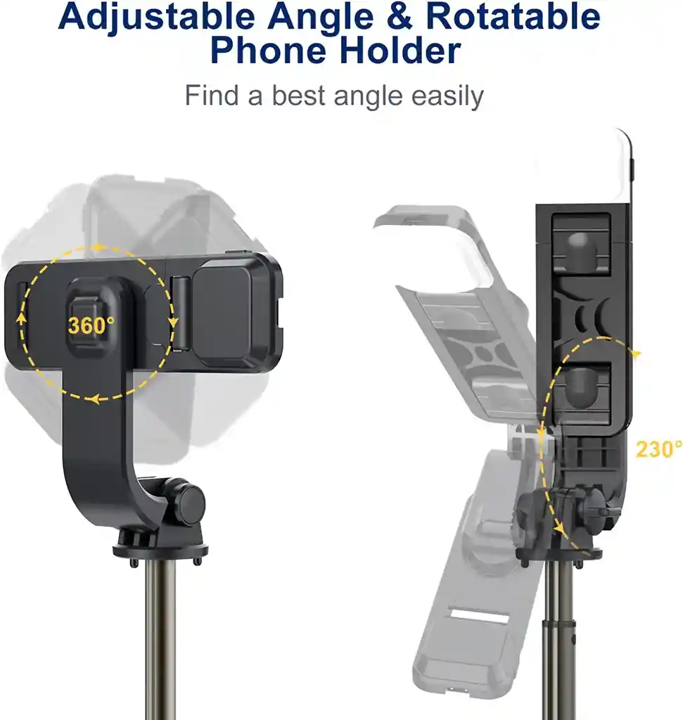Palo Selfie Tripode Control Bluetooth Aluminio Iphone Gopro