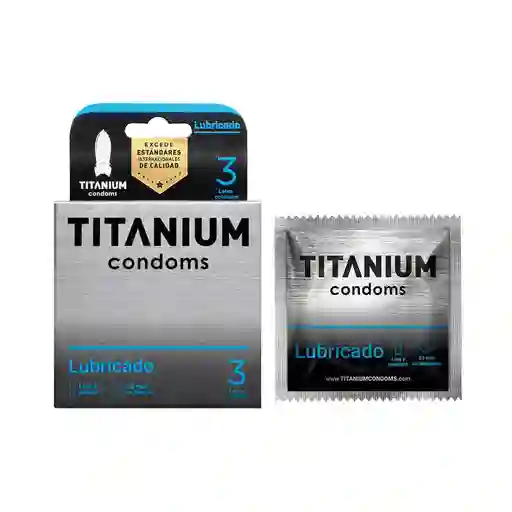 Condon Titanium Lubricado X3