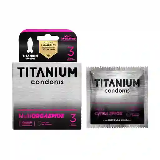 Condon Titanium Multiorgasmo X3