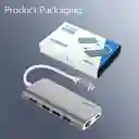 Adaptador Tipo C Ethernet Rj45 Hdmi Micro Sd Hub Usb-c Mac
