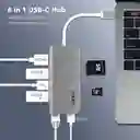 Adaptador Tipo C Ethernet Rj45 Hdmi Micro Sd Hub Usb-c Mac