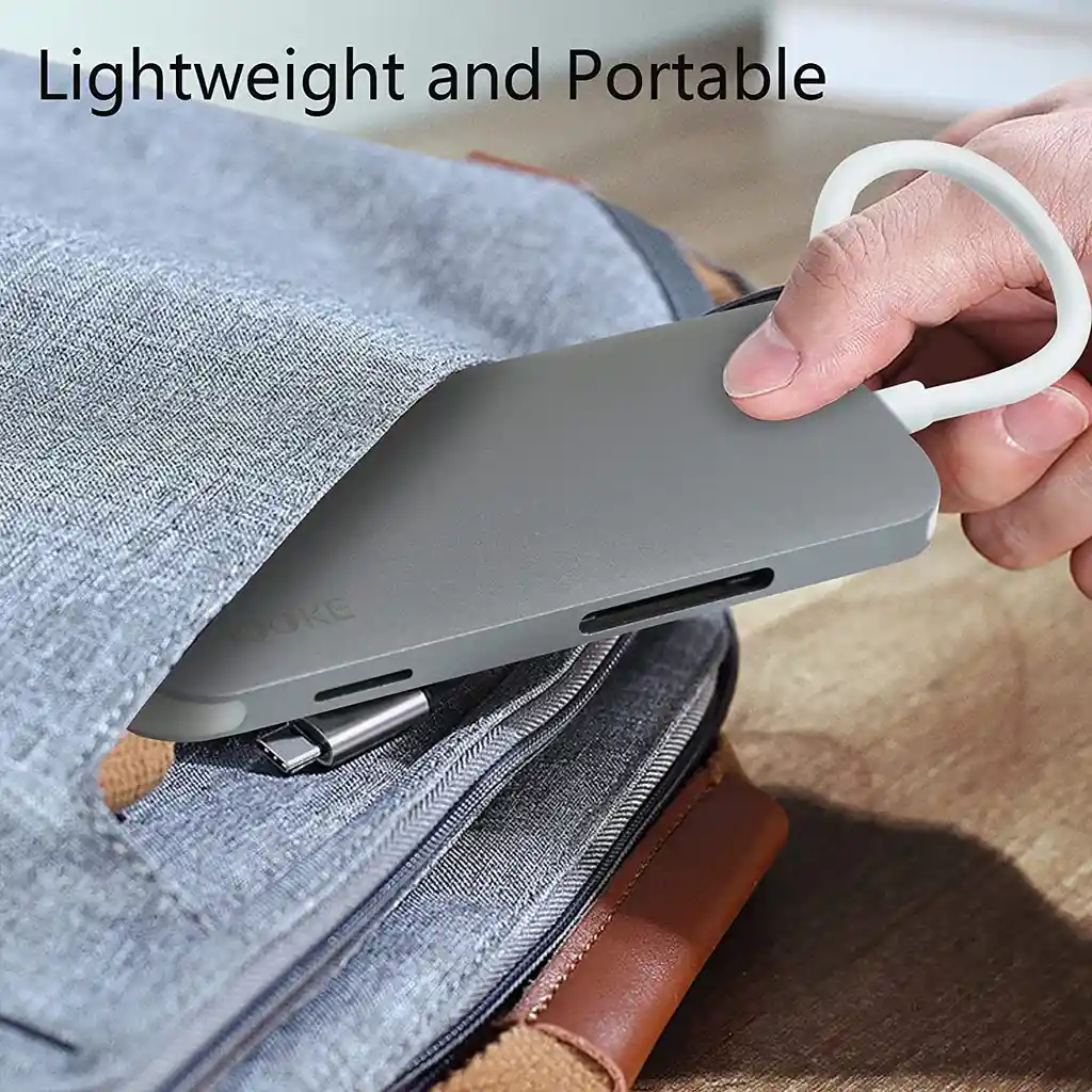 Adaptador Tipo C Ethernet Rj45 Hdmi Micro Sd Hub Usb-c Mac