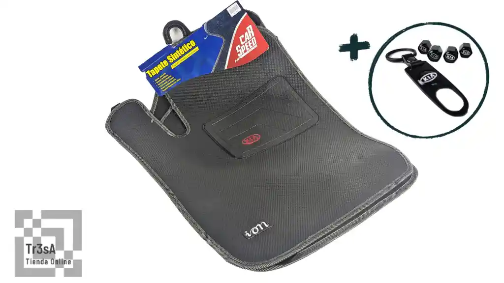 Tapetes Picanto 2012-2015 +llavero +tapa Valvulas Combo Kit