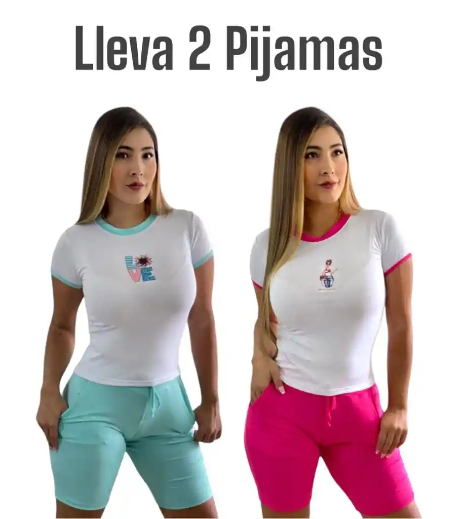 2 Unidades Pijamas Para Dama Sexy