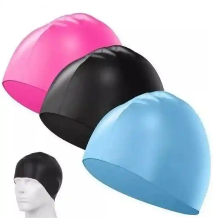 Gorro De Natación 100% Silicona Originales Piscina