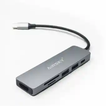 Convertidor Usb-c 6 En 1 4k