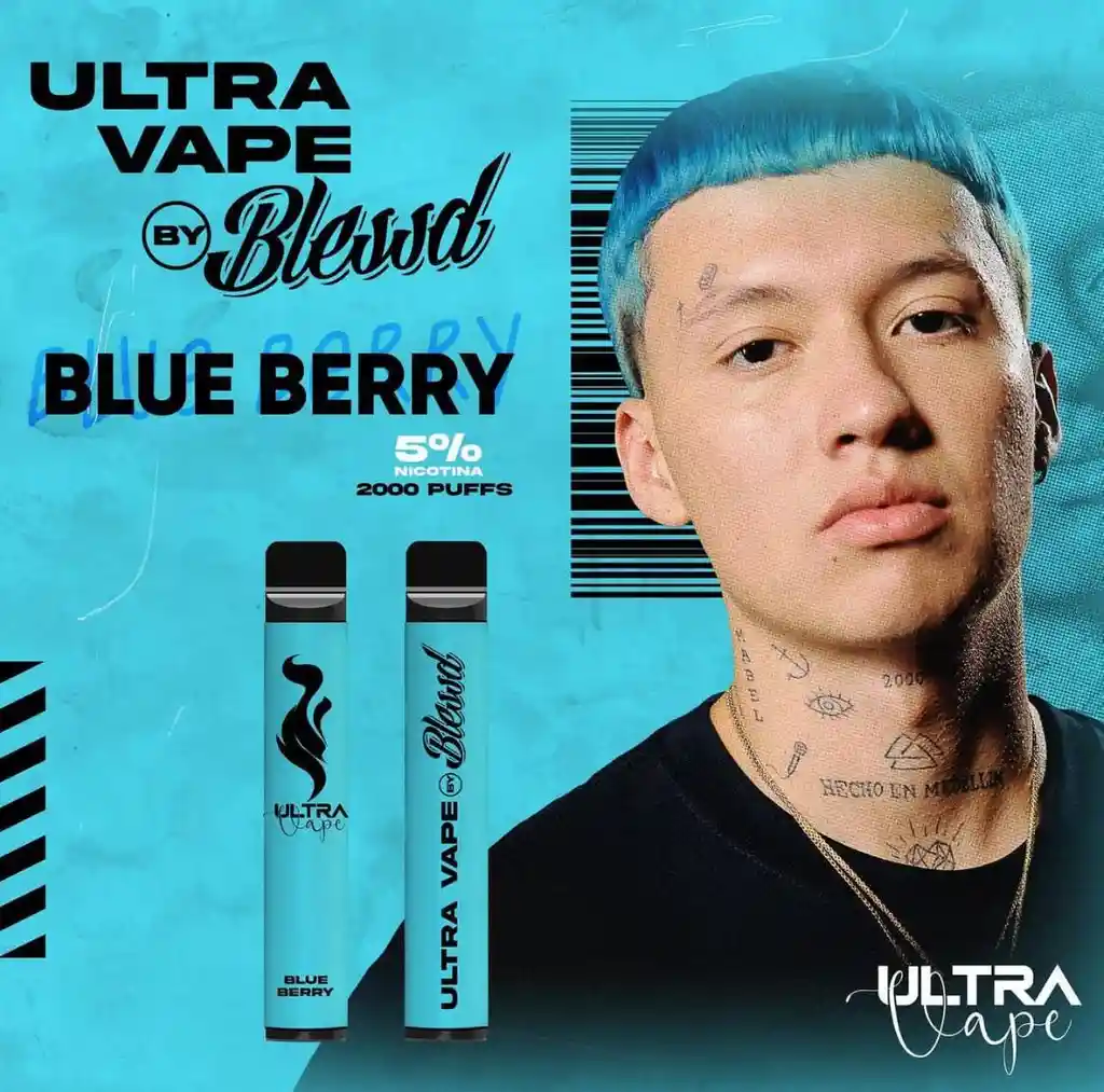 Ultravap Blueberry By Blessd 2000pff