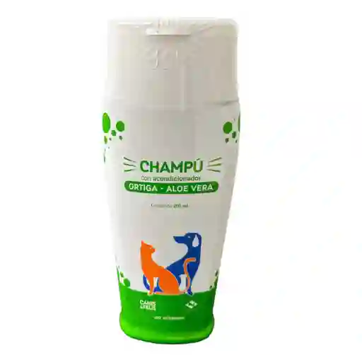 Shampo Champu Aloe Y Ortiga 200 Ml Perro Gatos